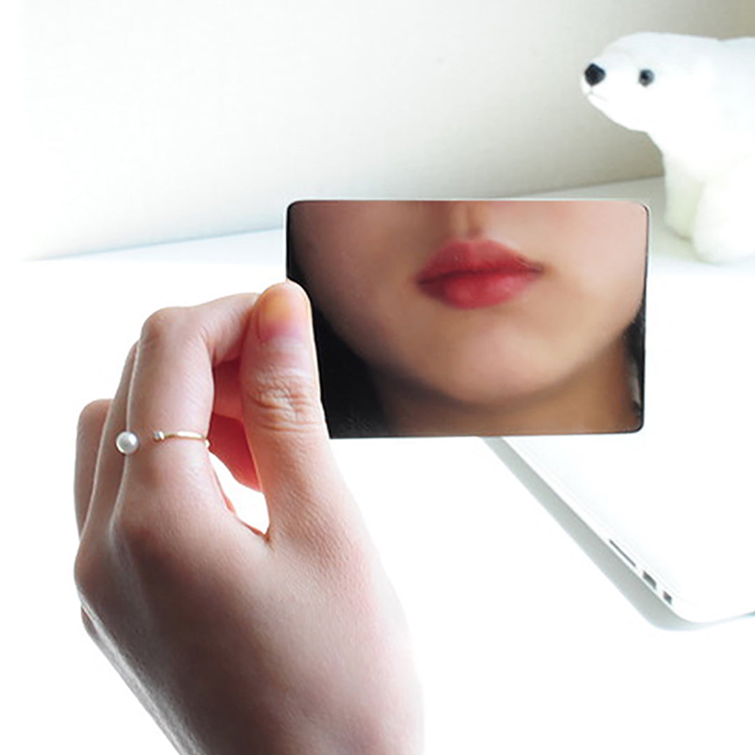 Titanium Wallet Mirror