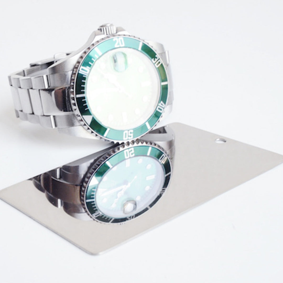 Titanium Wallet Mirror