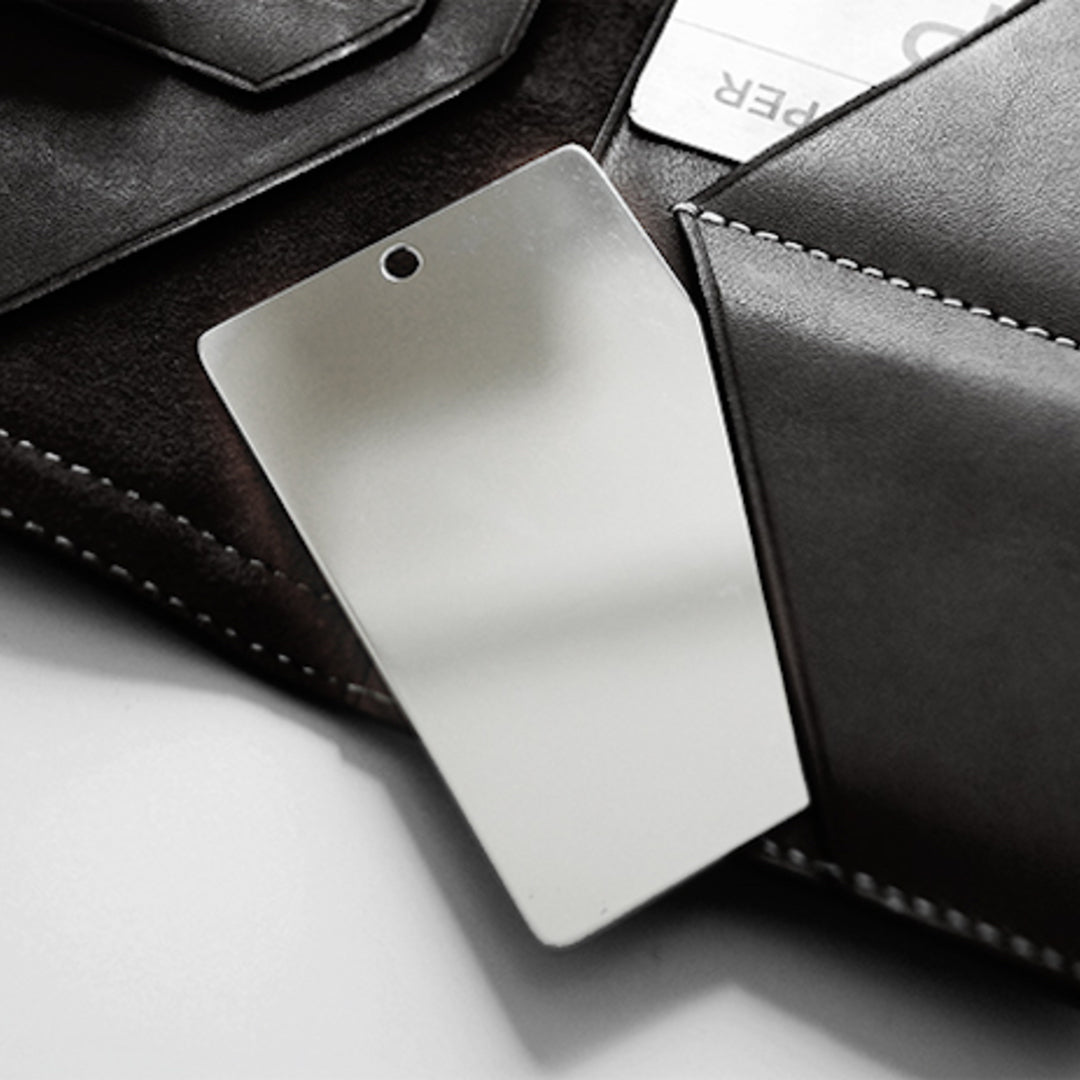 Titanium Wallet Mirror