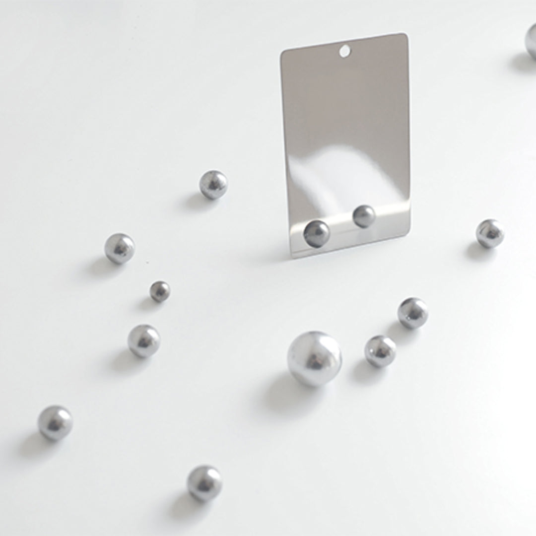 Titanium Wallet Mirror