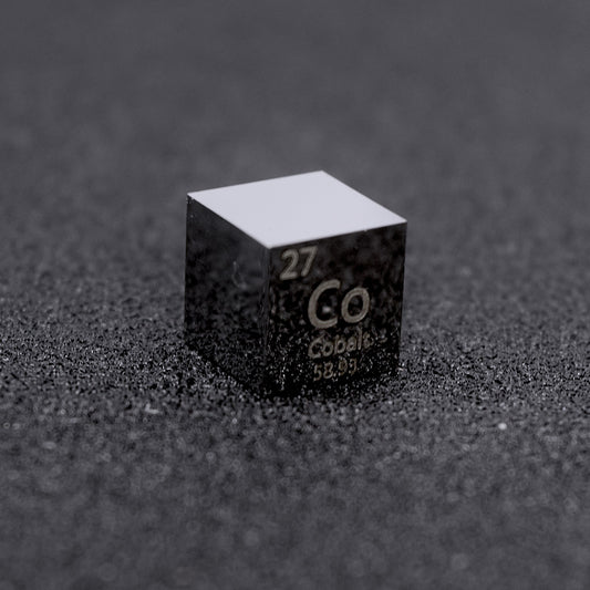 Cobalt - Highly Polished Density Cube 10x10x10mm
