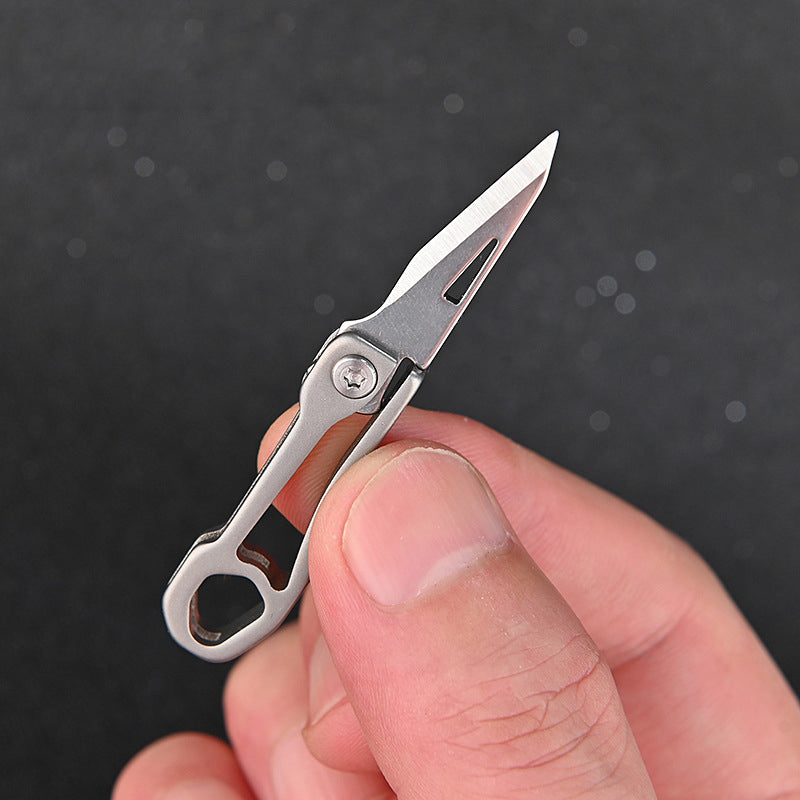 Titanium keychain on sale