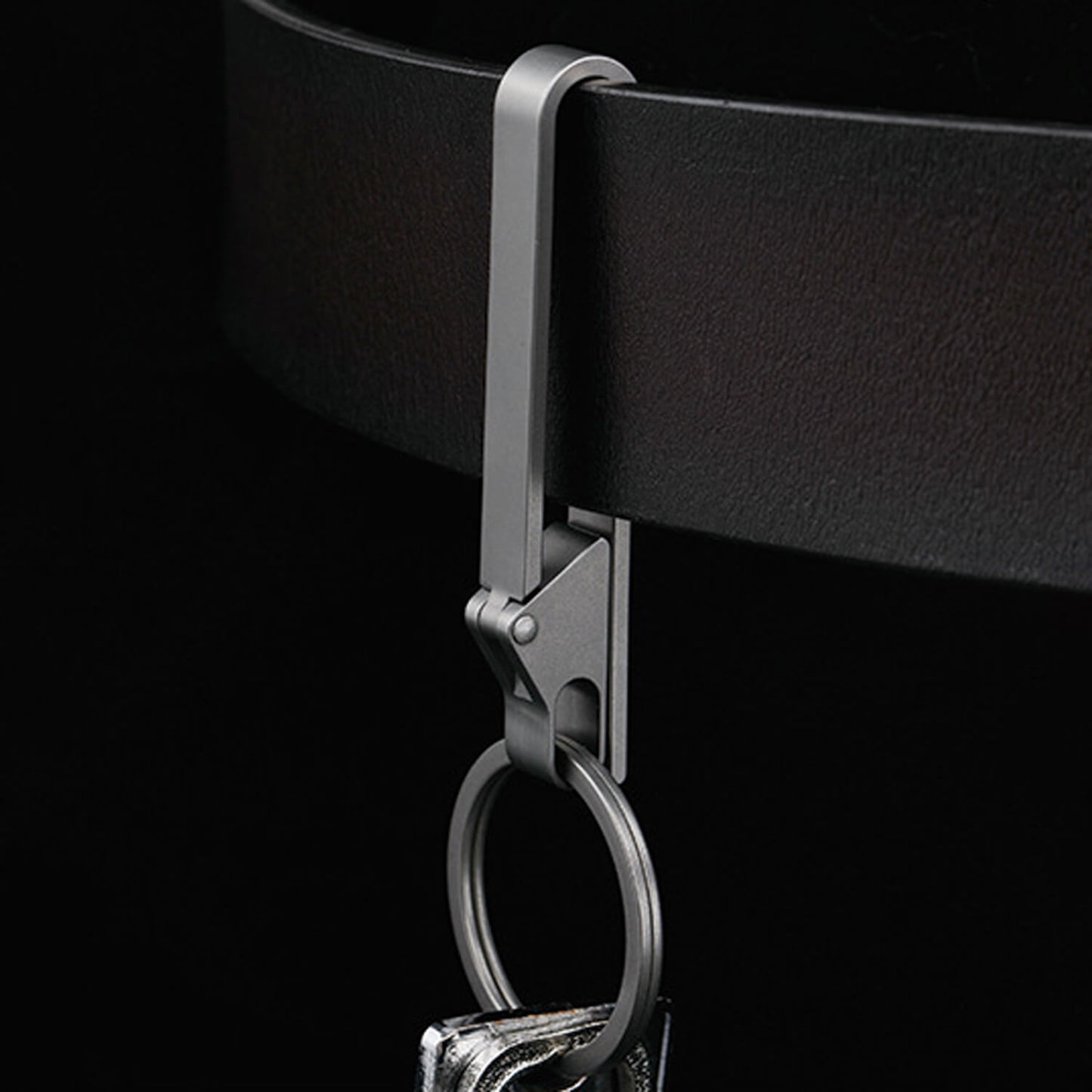 Titanium Snap Lock Belt Carabiner