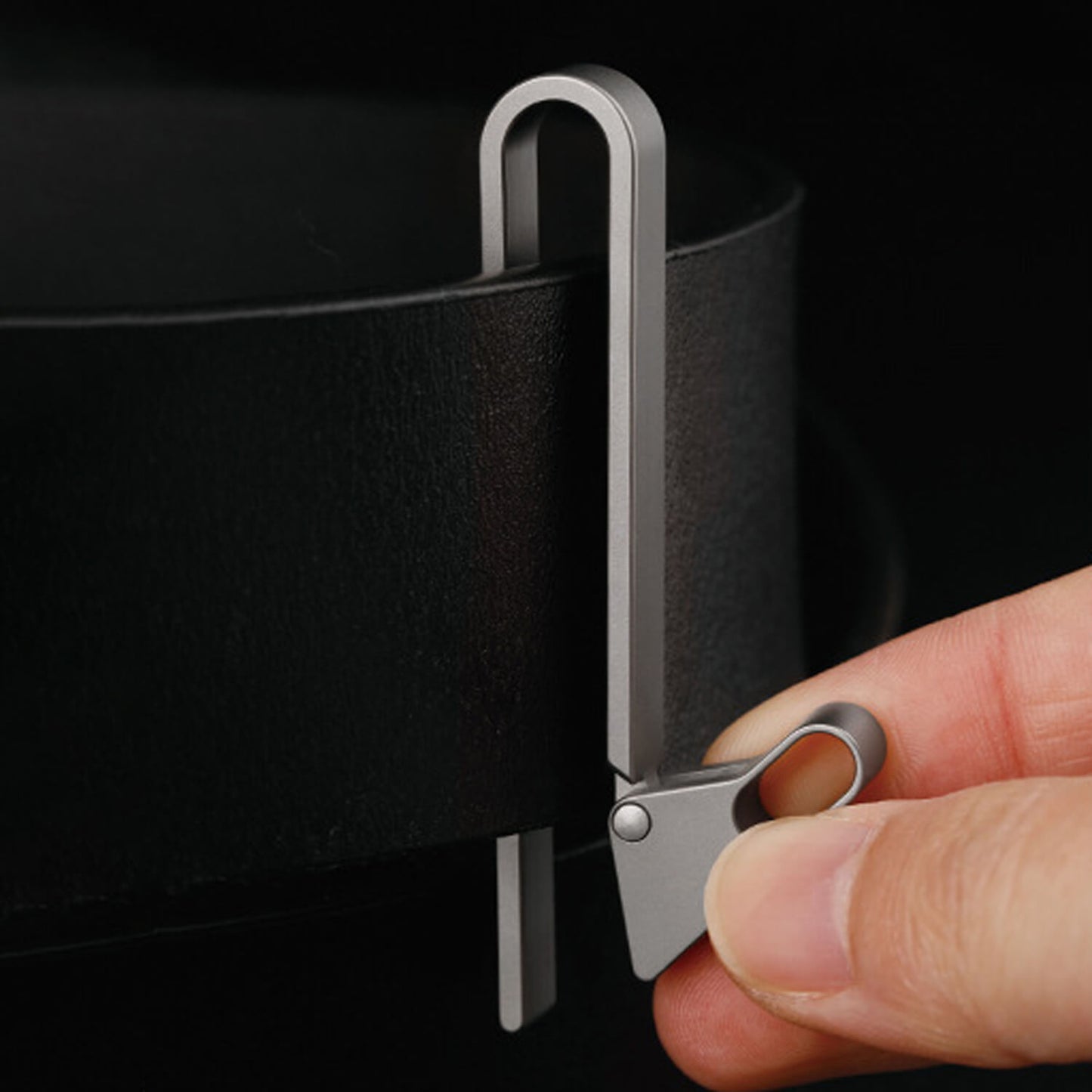 Titanium Snap Lock Belt Carabiner