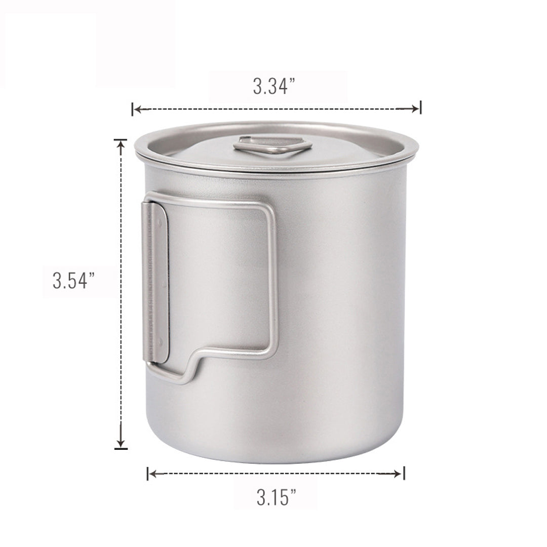 Titanium Camping Cup 420ml