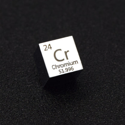 Chromium - Highly Polished Density Cube 10x10x10mm