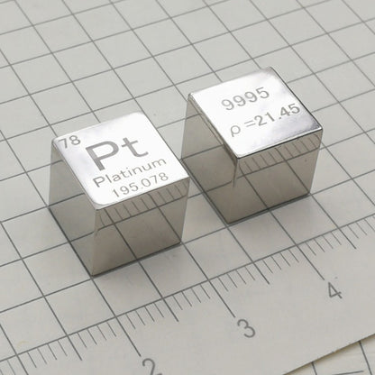 PRE-ORDER: Precious Metals 10mm Cubes // Tier III Collection Mirror Polished