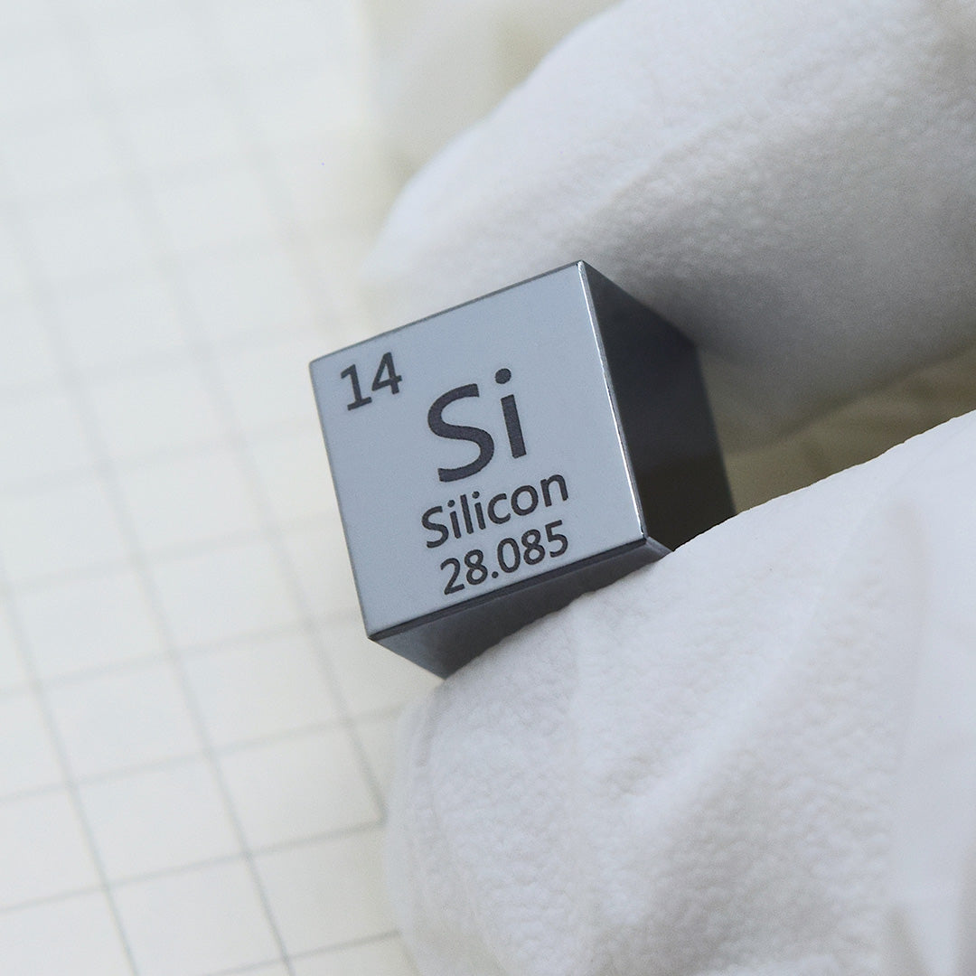 Silicon - Highly Polished Density Cube 10x10x10mm