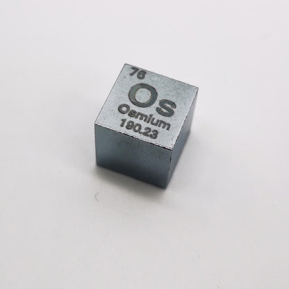 Osmium - Highly Polished Density Cube 10x10x10mm