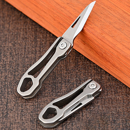 Titanium Keychain Knife 0.28oz