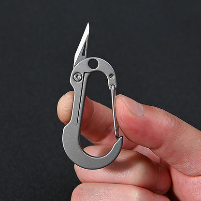 Titanium Survival Carabiner