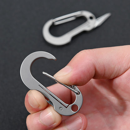 Titanium Survival Carabiner