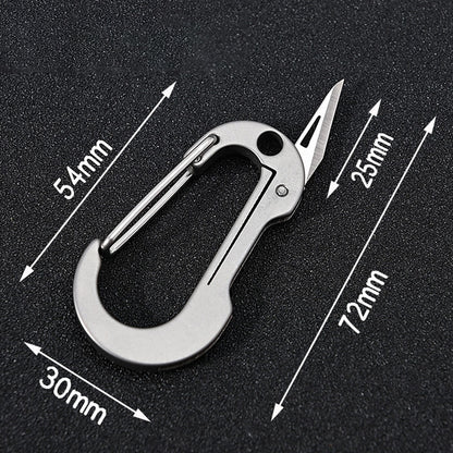 Titanium Survival Carabiner