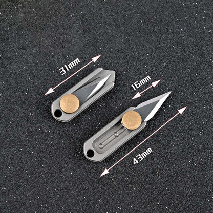 Titanium Micro Knife