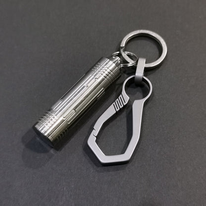 Titanium Waterproof Storage Capsule