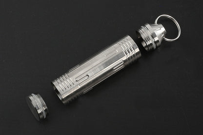 Titanium Waterproof Storage Capsule