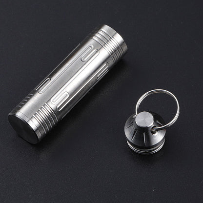 Titanium Waterproof Storage Capsule